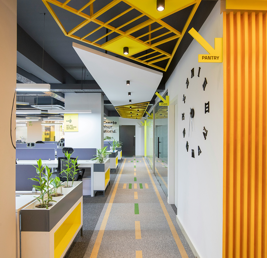 A creative agency studio